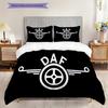 Dynamic Blue Truck Highway Bedding (1 * duvet cover + 2 * pillowcase, without core) 2D Flat Bedding set Christmas birthday gift Soft and comfortable