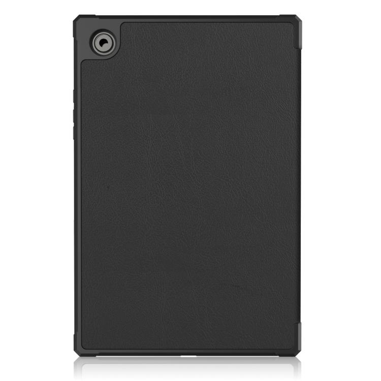 Для Samsung Galaxy Tab A8 2021 SM-X205 Чехол-книжка с 3-мя сложениями из кожи