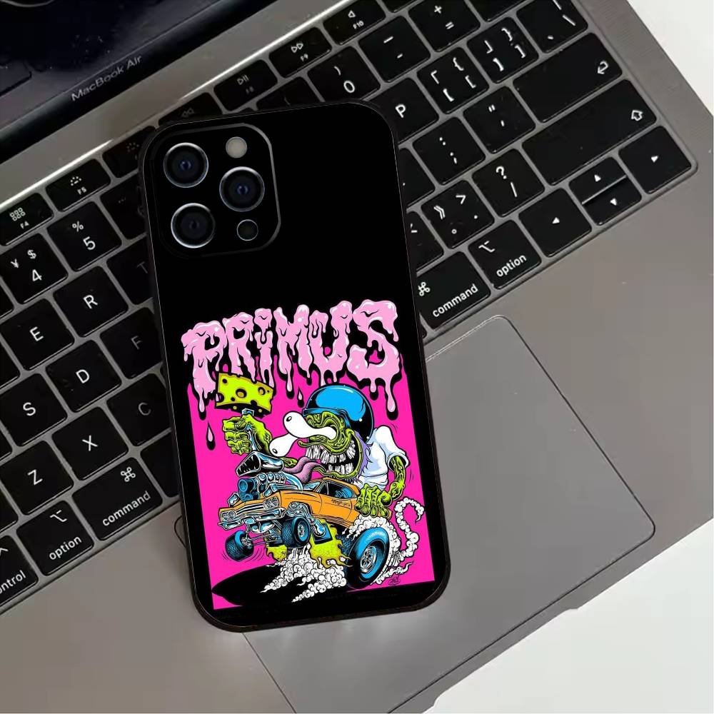 Чехол для телефона R-Rat F-Fink Art Design для iPhone 17,16,15,14,13,12,11 Plus,Pro Max,XS, Черный мягкий силиконовый чехол