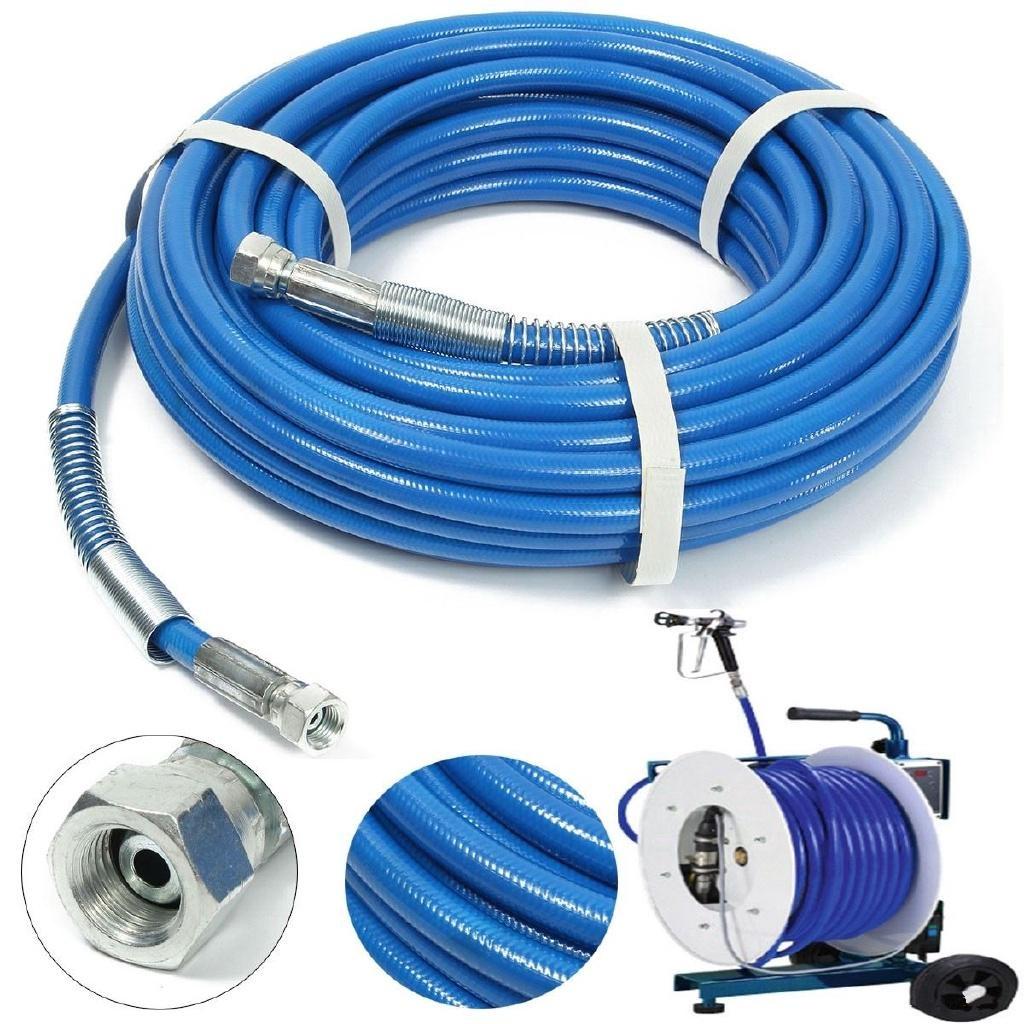 10/13/15m Airless Spray Hose 5000PSI High Pressure Tube Airless Sprayer Paint Hose for Water Sprayer