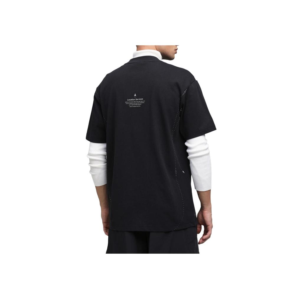 Puma X San San Gear Коллаборация FW25 Логотип бренда Простая футболка с коротким рукавом Мужские топы 632548-01