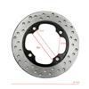 Ротор заднего тормозного диска мотоцикла для Honda CBR600 F2/F3/F4/F4i CBR 600 RR 2003-2008 VTR1000 CB250 CB600 HORNET 1998-2006