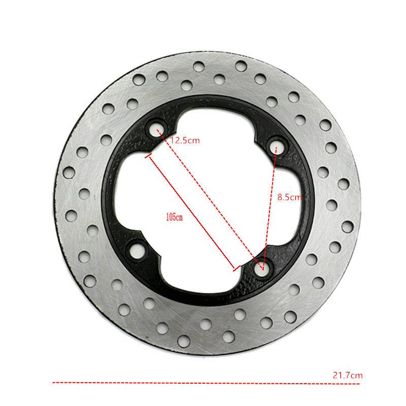 Ротор заднего тормозного диска мотоцикла для Honda CBR600 F2/F3/F4/F4i CBR 600 RR 2003-2008 VTR1000 CB250 CB600 HORNET 1998-2006