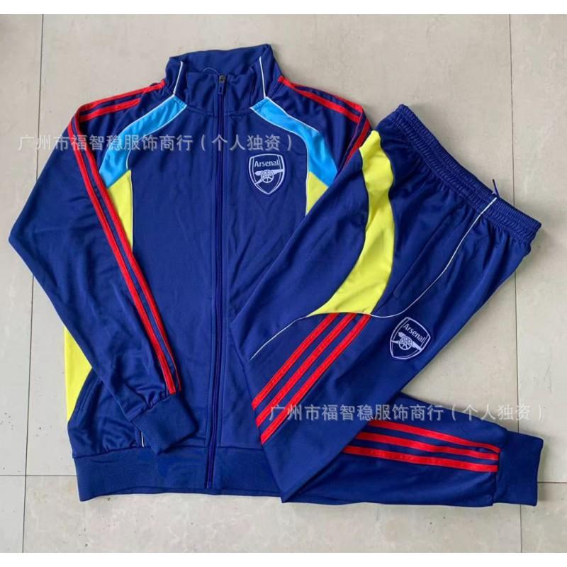 2026-2027 Long Sleeve Football Training Suit Set Men Women Arsenal Tottenham Napoli PSG Boca Juniors Argentina