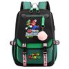Super Printed Usb Teen Student School Bag Men'S And Women'S Casual Webbing Flip Backpack