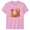 Cute Bunny Harvest Cornucopia TShirt Autumn Thanksgiving Day Gift