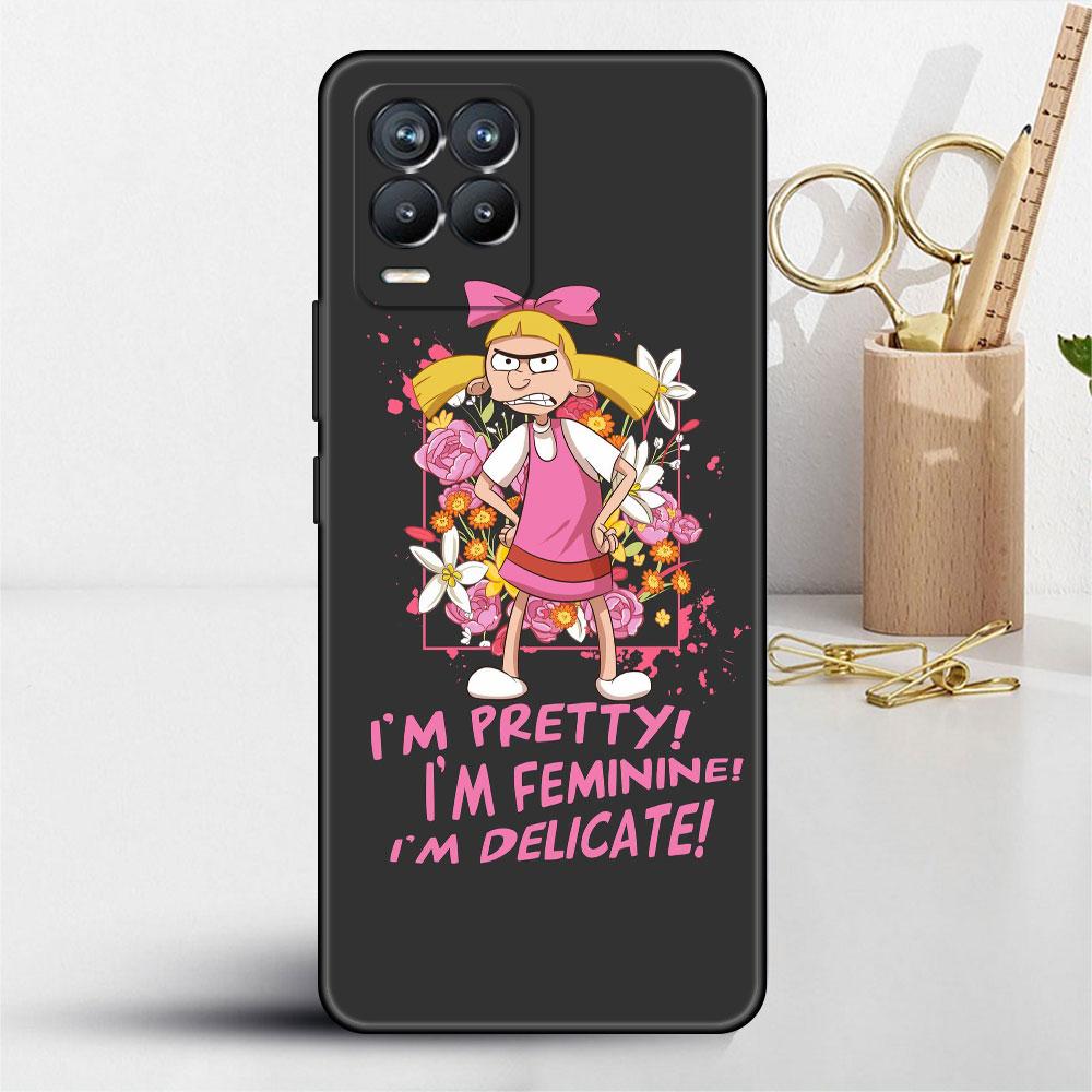 Чехол для телефона Realme 8 6 7 5 Pro C3 C21Y C15 C21 8i XT GT Master Neo2 Neo3 C35, черный силиконовый чехол с рисунком «Эй, Арнольдс»