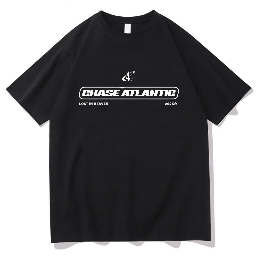Chase Atlantic Lost In Heaven 2025 Футболка Мужская_женская Одежда Харадзюку Одежда Унисекс Топы Хлопковая Одежда Футболки с Графикой Тренд Y2K