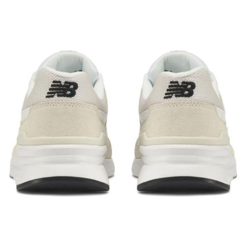 New Balance 997H Женские Простые Универсальные Синтетическая Кожа Ткань Средняя Высота Повседневные Беговые Кроссовки Бежевые CW997HTJ