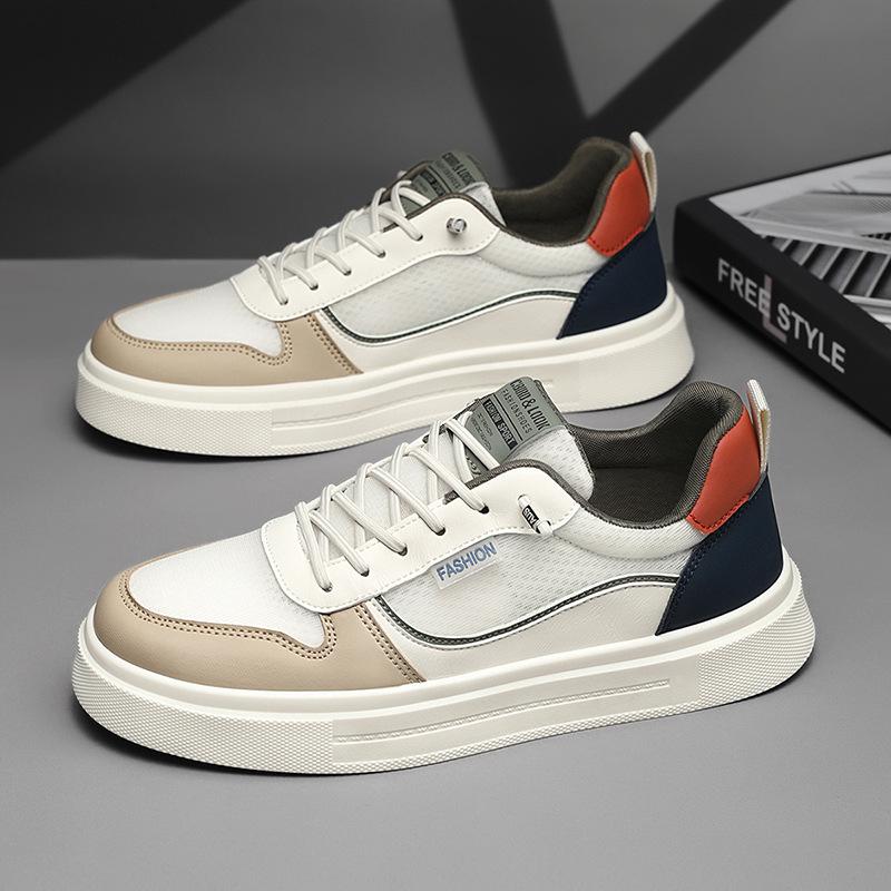 Четыре сезона Мужские кеды Низкие Модные Удобные Дышащие Молодежные Простые Беговые Спортивные Туфли