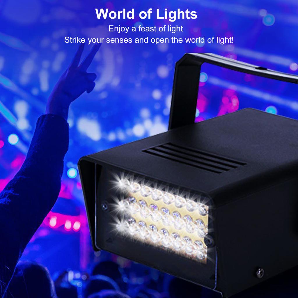 LED Mini Strobe Light KTV Room Strobe Stage Lamp for DJ Disco Show Party