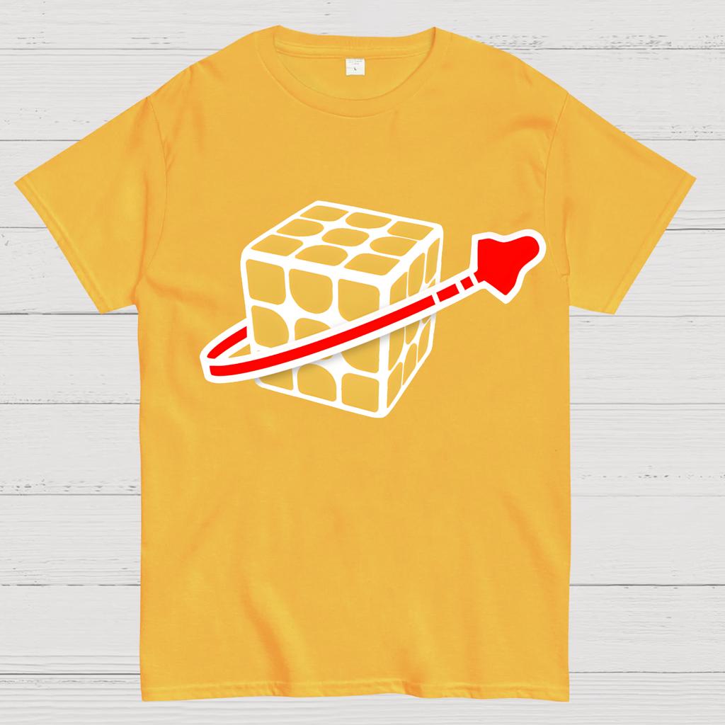 Cubeman Cotton Summer Casual Cool Loose T-Shirt