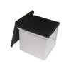 Toast Mold Loaf Pan with Lid Non-stick Coating Aluminum Alloy Bread Container for Healthy Baking Sandwich Toast Oven Bakeware