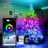 Multicolor LED Bluetooth-Controlled String Lights for Christmas Tree Decoration