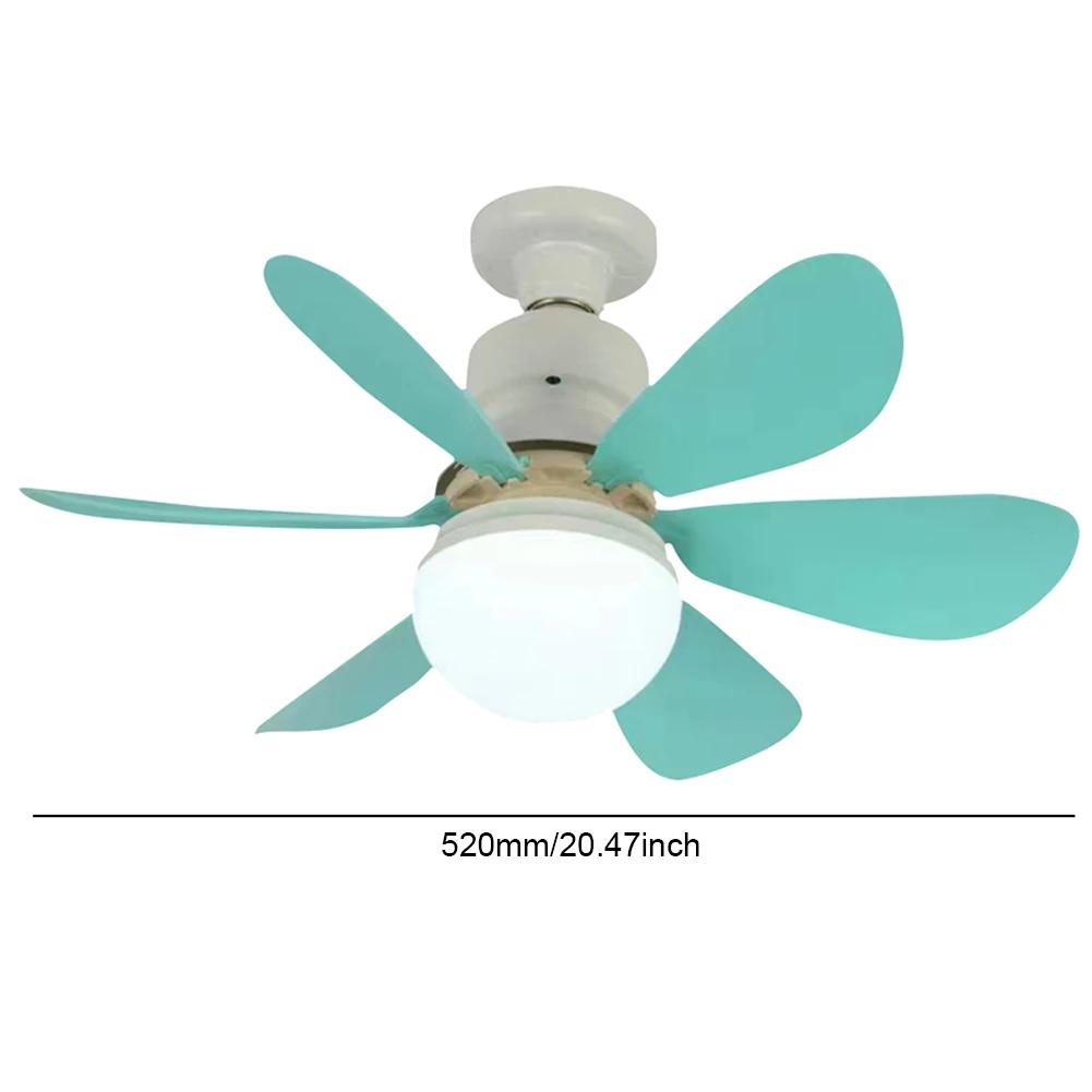 Потолочный вентилятор светодиодная лампа E27 база пульт дистанционного управления современный светодиодный потолочный вентилятор 3 скорости люстра потолочный вентилятор с регулировкой яркости для спальни кухни
