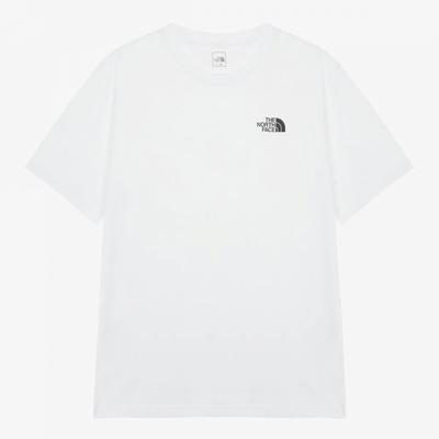 The North Face NT7ur77b Мужская базовая хлопковая футболка S белая