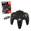 TTXTECH Wired Joystick Pad Controller for Nintendo 64 N64 Console - Black
