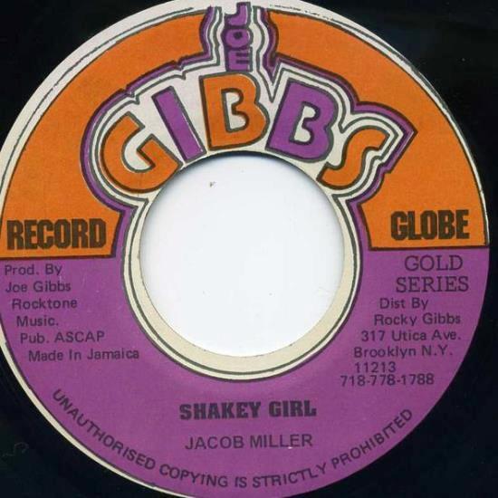 7inch Record JACOB MILLER / GEORGE NOOKS - Shakey Girl / Since I Fell For You NONE Joe Gibbs Recor Jamaica Reggae, Ska & Dub Used
