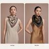 Shanghai Story Silk Wool Blend Square Scarf & Shawl