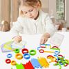 Early Childhood Graphic Puzzles To Train Thinking  Ability Hand-eye Coordination Color Cognition Concentration