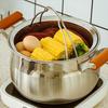 Stainless Steel Rice Cooker Steam Basket Rustproof Drain Basket Steaming Rack  Deep Fryer