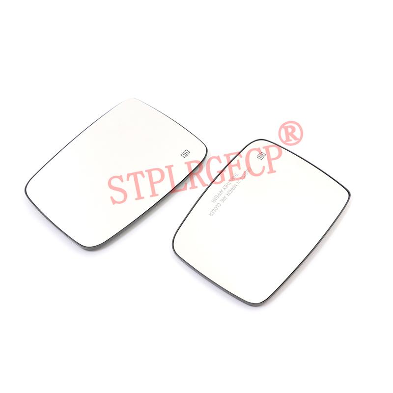Verre chauffant de rétroviseur latéral de remplacement pour voiture avec plaque pour Dodge RAM 1500 2500 3500 2009-2018