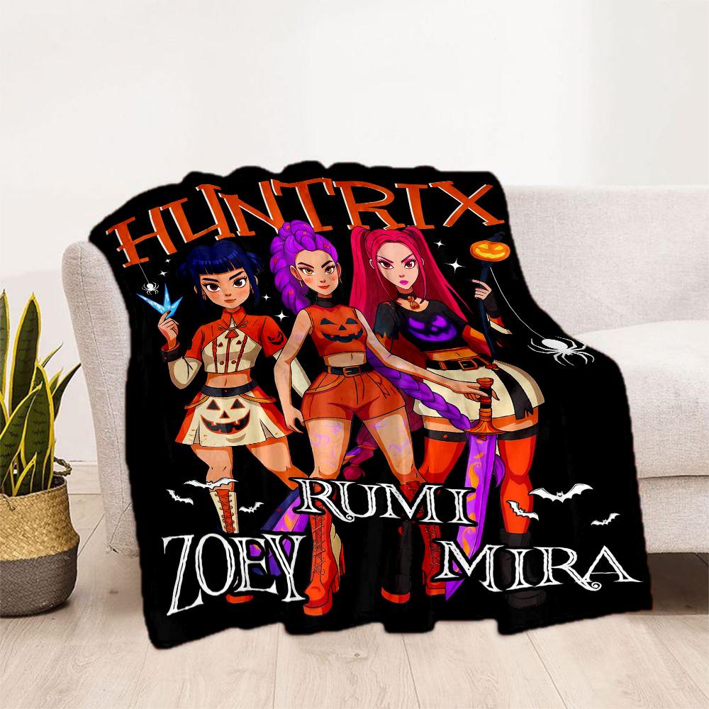 Huntress Power Squad Blanket Soft Warm Cozy Suitable for Office Picnics Couch All-Season Use Warmthful Decor Gift for Travel Home Birthdays