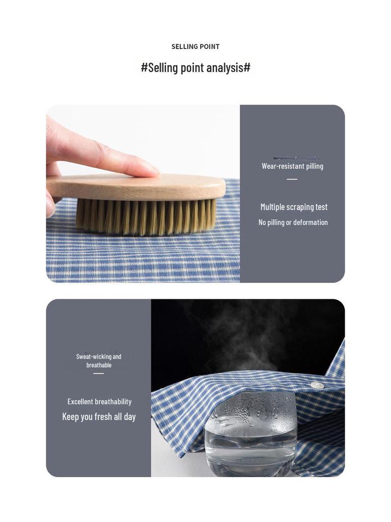 Мужская рубашка в клетку с длинным рукавом из 100% хлопка — весна/осень, дышащая и удобная