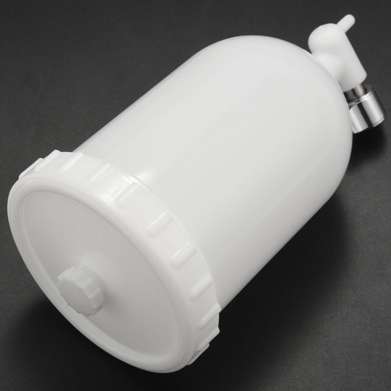 MML-Spray-Gun Pot, 400Ml Plastic Side Feed Plastic Paint Cup Paint Spray-Gun Cup Replacement Pot Fast Mover For Spray-Gun