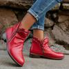 New Autumn/Winter Women's Boots Double-sided Zippers Thick Heels Women's Leather Boots Large Size Fashionable Women's Boots