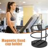 Magnetic Cup Holder Magnetic Cup caddie Beverage Rubber Strong Adsorption Durable Used for Treadmills Cars Buses