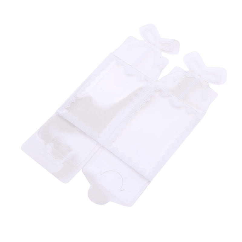 20 шт. складная прозрачная упаковочная коробка из ПВХ для свадебной вечеринки, контейнер для сладких конфет, прямоугольные коробки