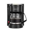 Compact 600ml Drip Coffee Maker 6 Cup Capacity for Home Use Includes Permanent Filter 450W