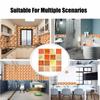 10Pcs Multi Tile Sticker DIY Transfer Kitchen Bathroom Various Colours
