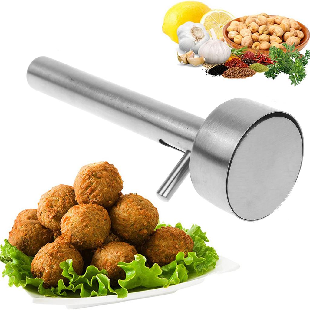 Professional Meatball Scoop Falafel Maker Scoop Ball Maker Stainless NonSticky Meat Baller Scoop Tool Falafel Maker Tool