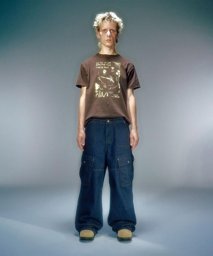 Beikeonteuakaibeu Wayen Military Cargo Pants Deep Blue