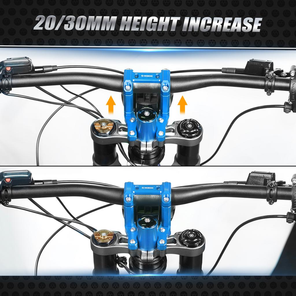 NICECNC For Sur-Ron Surron Light Bee X S L1E Segway X160 X260 Front Handlebar Bar Riser Mount Bracket Fork Suspension Core