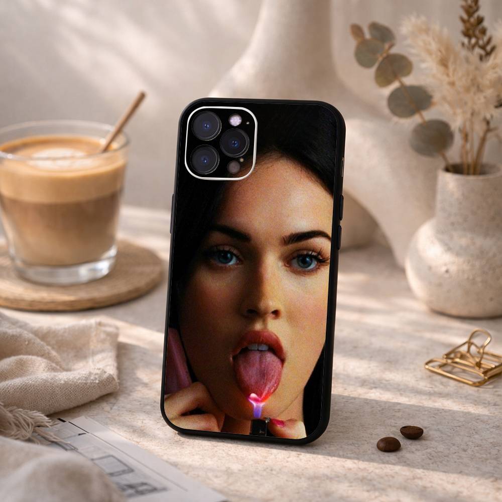 Чехол для телефона J-Jennifers B-Body M-Megan Fox Для iPhone17 16 15 14 13 12 11 Pro Max Plus, 5G Мягкий Черный Чехол