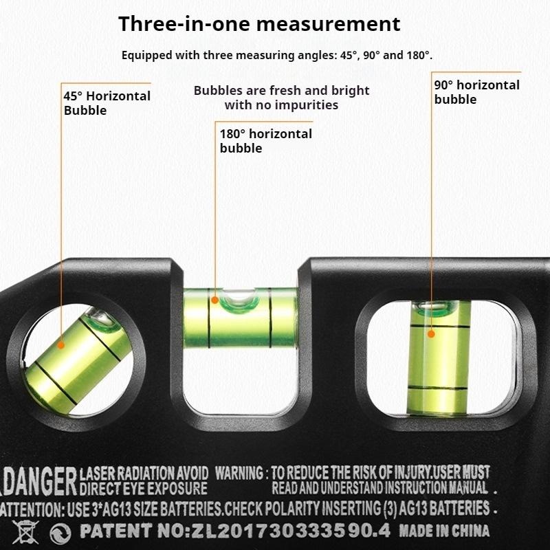 Лазерный уровень Высокой точности Инфракрасный Многофункциональный Мини Портативный Измерительный прибор