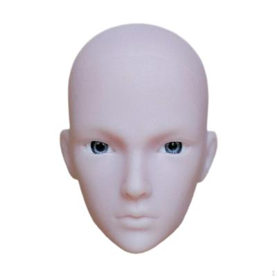 Масштаб 1/6 BJD Кукольная Голова Лепка Натуральная Кожа Части Принадлежности для 12-дюймового Тела Неокрашенный