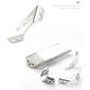 100Pcs Stainless Steel Furniture Corner Connector Shelf Brackets Cabinet Support Fixing Frame Corner Brace Enduring
