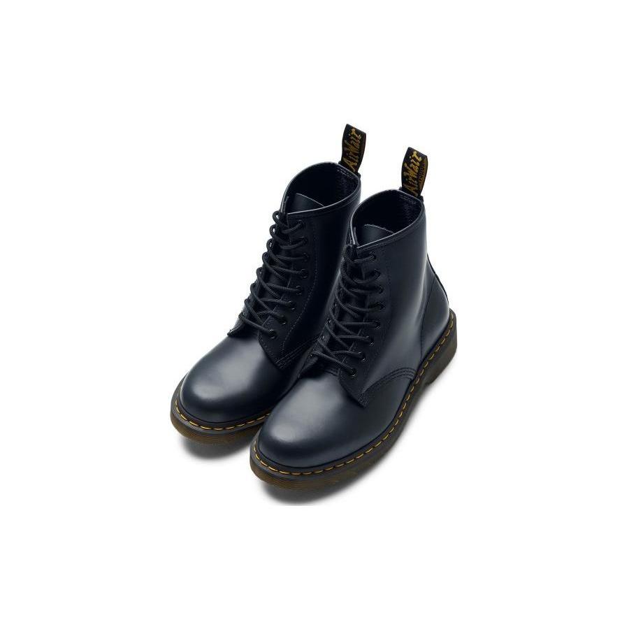 Dr. Martens Ботинки на шнуровке из гладкой кожи 1460 'Темно-синие' Мужские 11822411
