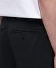 MUSINSA STANDARD Lightweight Hidden Banding Half Slacks [Black]