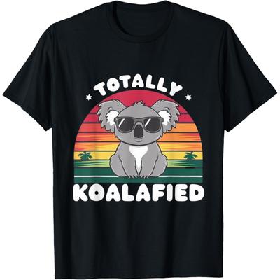 Футболка с милым семейным дизайном Totally Koalafied Koala Crew