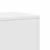 Plant Stand Set 2 pcs White 33 x 33 x 100 cm Engineered Wood