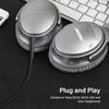 Аудиокабель HIFI с разъемом 2,5 мм на 3,5 мм для наушников Bose QC25 QC35 OE2 OE2I AE2 AE2i AKG JBL, шнур-адаптер TRS AUX, длина 1,5 м. Хороший продукт