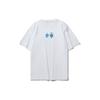 Li Ning Sports Fashion Series Casual Round Neck Short Sleeve T-Shirt Unisex Tops Standard-White AHSR708-2