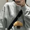 Kawaii Хлеб Плюшевая Подвеска Игрушка Креативные Круассаны Рулет Хлеб Плюшевая Кукла Брелок Украшение Рюкзак Подвеска Подарок