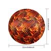 1pc Honeycomb Fire Size 5 Soccer Ball Professional Match Training Football Indoor &Outdoor Sports Ball Lightweight Durable c6517