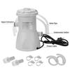 40W Swimming Pool Electric Filtration Pump Household Silent Water Tank Cleaner Detachable Filter Element Water Filter